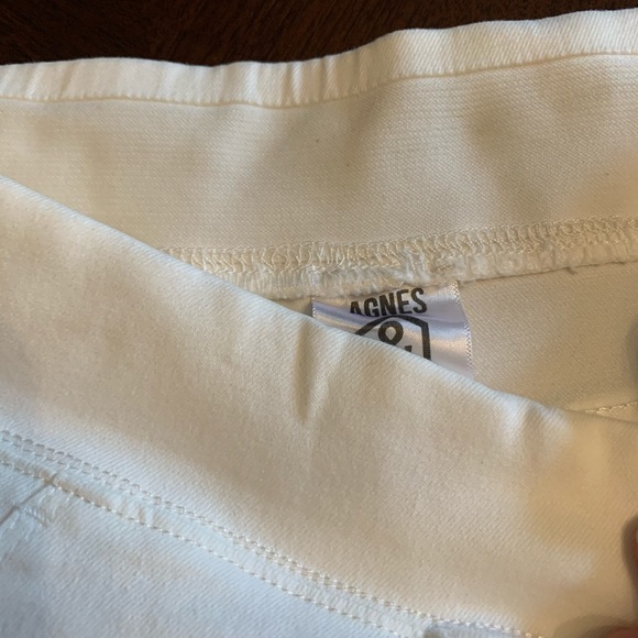 Pull-On Jeggings with Back Pockets - White - Picture 4 of 4